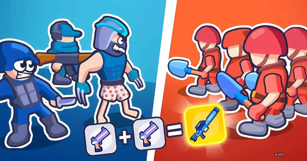 Squad Assembler Red Vs Blue - Master The Art Of Merging For Epic Battle Glory